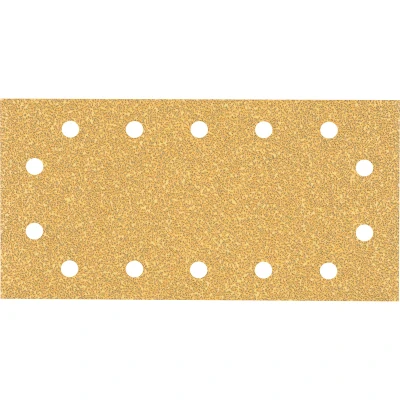 Image de BOSCH 2608900942 Feuille abrasive Expert C470 Best for Wood and Paint, 115 x 230 mm, grain 40, 14 trous (50 pcs)