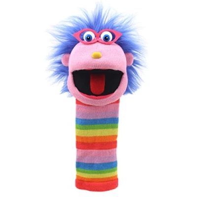 Afbeelding van The Puppet Company Gloria gebreide handpop sokken