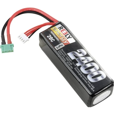 Afbeelding van Reely LiPo accupack 11.1 V 2400 mAh Aantal cellen: 3 20 C Softcase MPX
