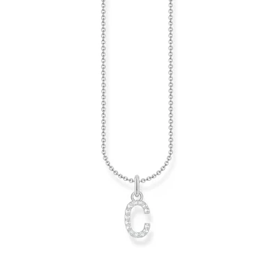 Afbeelding van Thomas Sabo KE2242 051 14 L45V Halsketting Dames 925er Zilver 38 45cm