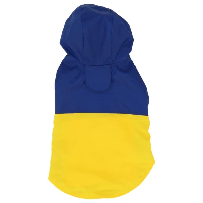 Afbeelding van Adori Regenjas George Blauw&amp;Geel Hondenkleding 25 cm