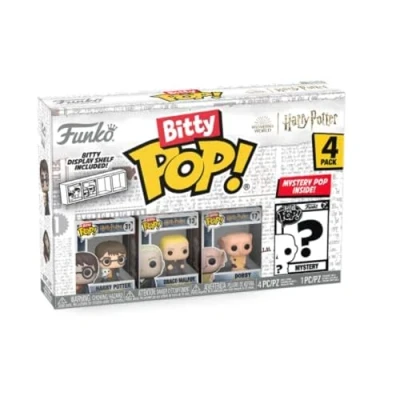 Image de Pack de 4 figurines Funko Bitty Pop Harry Potter in robe with scarf