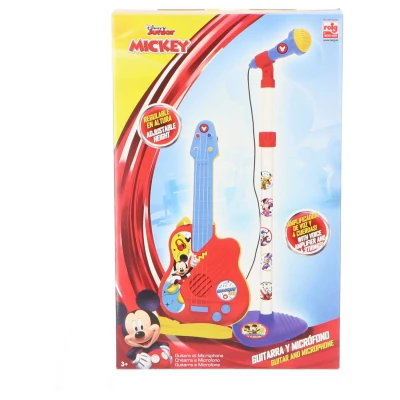 Afbeelding van Mickey Mouse Microfoon &amp; Gitaarset 8411865055609