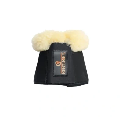 Afbeelding van Paarden Springschoenen Sheepskin Solimbra Zwart Maat XL