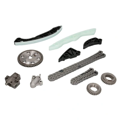 Afbeelding van HEPU 21 0415 Distributiekettingset voor aandrijfas(oliepomp) Tandketting, Gesloten ketting