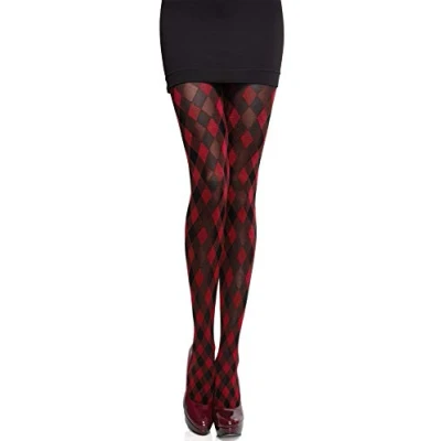 Afbeelding van Merry Style MS GB 317 Dames Panty 60 DEN Gedessineerd 3D technologie Polyamide Rood M