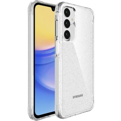 Afbeelding van imoshion Hoesje Geschikt voor Samsung Galaxy A26 / A16 (5G) Glitter Backcover 2.0 Zilver