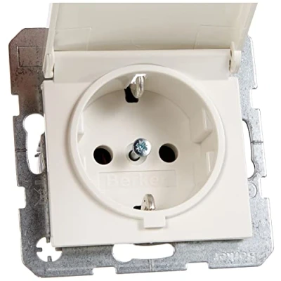 Afbeelding van Hager Berker S.1/B.3/B.7 Wandcontactdoos (WCD schakelmateriaal) 47518989 E2FK3
