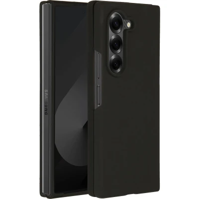 Afbeelding van Accezz Hoesje Geschikt voor Samsung Galaxy Z Fold 6 Siliconen Liquid Silicone Backcover Zwart