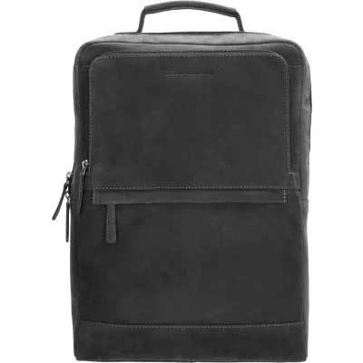 Afbeelding van Hide &amp; Stitches Idaho Rustic Rugzak zwart Damestas