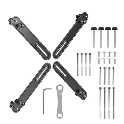 Image de Maclean Adaptateur VESA universel pour écrans de 13&quot; à 32&quot; sans trous jusqu&#039;à 10 kg Supports compatibles avec norme 75 x mm et 100 Kit d&#039;adaptateur d&#039;écran MC 990