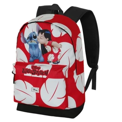 Afbeelding van Disney Lilo en Stitch Rugzak Premium Quality 2 Vakken Hoogte 44cm