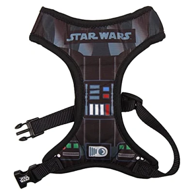 Afbeelding van DARTH VADER Hondentuigje/Honden Harnas M/L (Lengte 60 95cm Breedte 4.8cm)