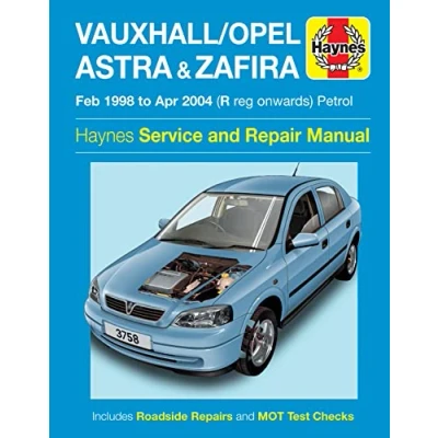 Afbeelding van Vauxhall Opel Astra &amp; Zafira Petr Servic