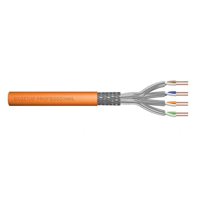 Afbeelding van Digitus DK 1743 VH 1 Netwerkkabel CAT 7 S/FTP 0.25 mm² Oranje 100 m