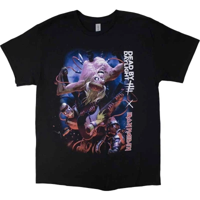 Afbeelding van Iron Maiden Dead By Daylight Monster Eddie T shirt, Schwarz.