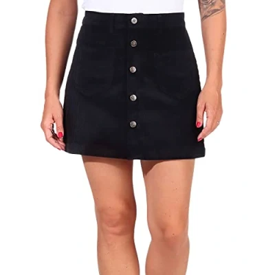 Image de Only Onlamazing Hw Cord Skirt PNT Noos Jupe en Cordon Femme, Noir, XXS