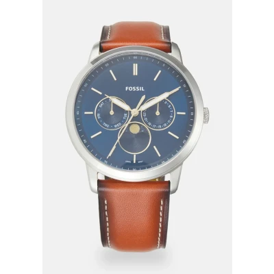 Afbeelding van Fossil heren Neutra Minimalist horloge FS5903 in de kleur Zilver