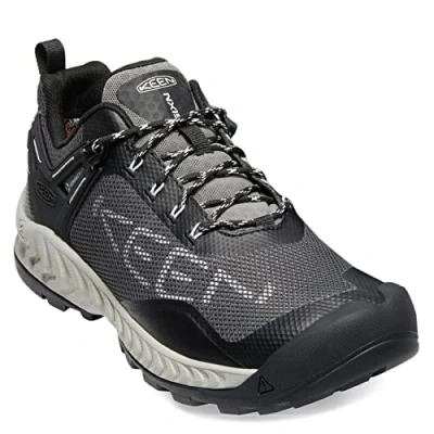 Afbeelding van Keen NXIS EVO WP Outdoorschoenen, Heren, Maat: 46, Black Textiel