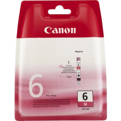 Afbeelding van Canon BCI 6M Inktcartridge Magenta