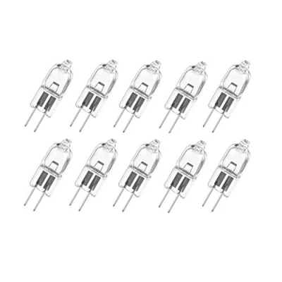 Afbeelding van G4 halogeenlamp, 20 W, 24 V, dimbaar, transparant, warmwit, 10 stuks