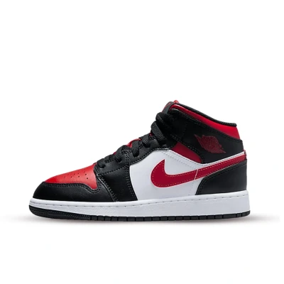 Afbeelding van Air Jordan 1 Mid Alternate Bred Toe (GS) 39