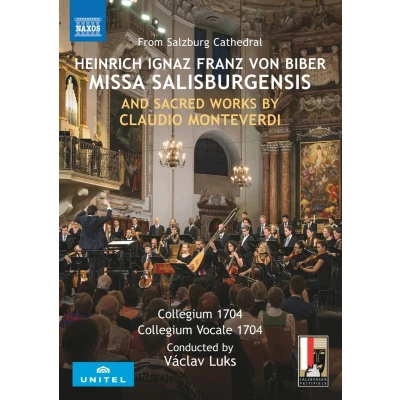 Afbeelding van Various Soloists, Collegium Vocale 1704, Missa Salisburgensis Sacred Works (DVD)