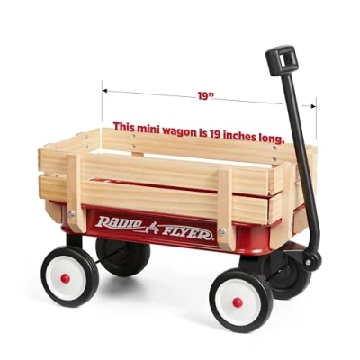 Afbeelding van Radio Flyer, W8AZ, rood, Small Toy Sized Wagon