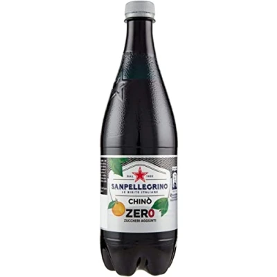 Afbeelding van San Pellegrino Chinotto Zero PET Limonade, suikervrij, 0,75 l, bittere sinaasappel, 12 stuks