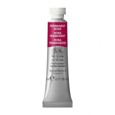 Afbeelding van Winsor &amp; Newton Professional Levendige en lichtechte aquarelverf pigment voor kunstenaars, TUBE 5 ml, permanent roze