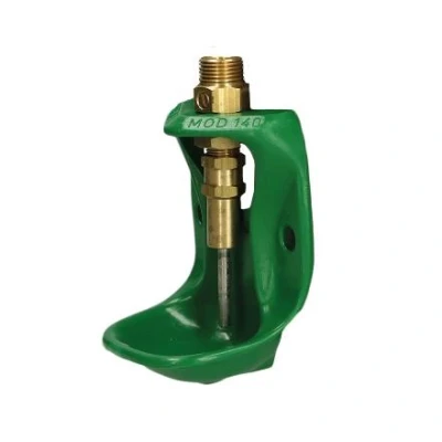 Afbeelding van Abreuvoir porcelets 140P 1/2&quot; acier inox, Suevia, Vert Convient aux Porcs