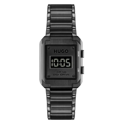 Afbeelding van HUGO BOSS heren #Thrive horloge HU1530358 in de kleur Zwart