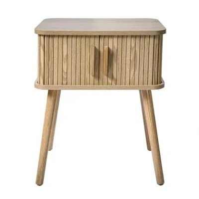 Afbeelding van Nachtkastje Vintage met 2 Schuifdeuren H58cm ERNEST