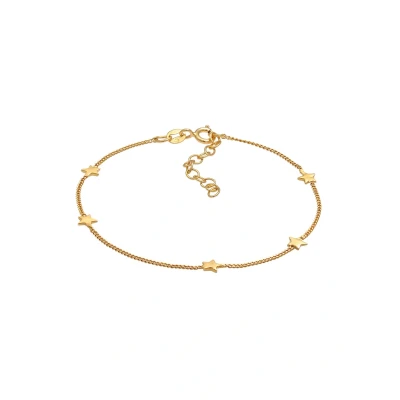 Afbeelding van Elli STAR Astro Armband goldcoloured, Dames, Maat: 16, Gold coloured