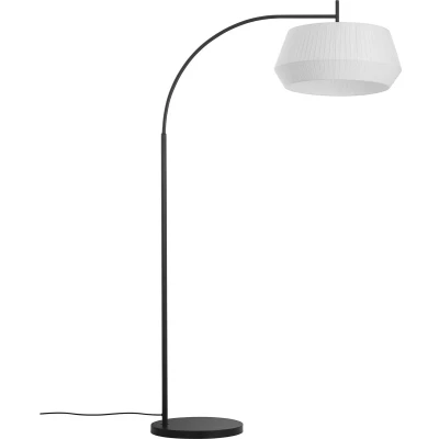 Afbeelding van Nordlux Dicte vloerlamp textiel E27 wit