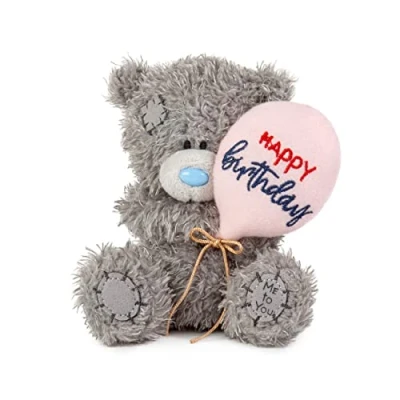 Afbeelding van Me to You Knuffel Beer S4 11 cm Happy Birthday Balloon