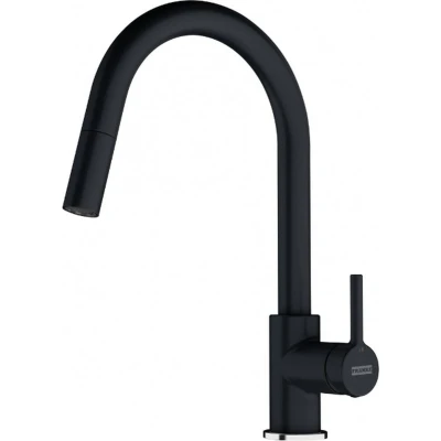 Afbeelding van Franke Lina Keukenmengkraan Onyx met Uittrekbare Handdouche 115.0626.055