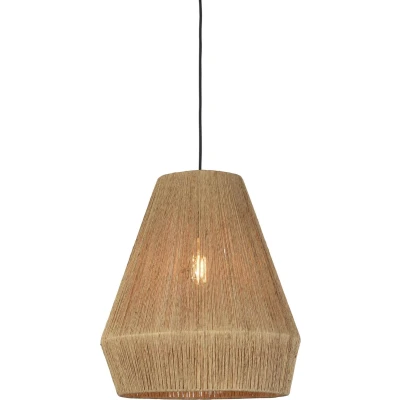 Afbeelding van GOOD&amp;MOJO Hanglamp Iguazu Jute Ø40cm Bruin