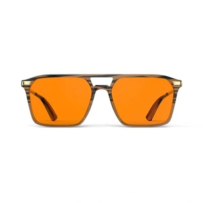 Afbeelding van Goiteia 100% oranje blauwlichtbril, amberkleurige gamingbril voor een betere nachtrust, vermoeidheid van de ogen, lichtgevoelige mensen, veerscharnieren Nightfall