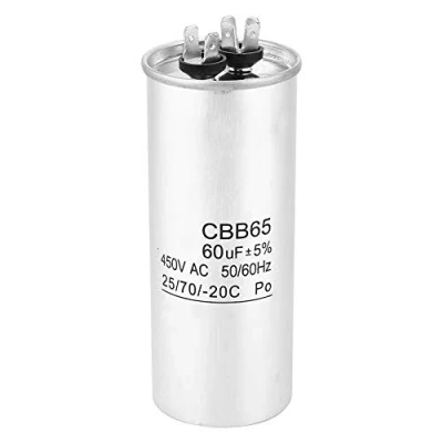Afbeelding van Condensator, CBB65 60UF 450V condensator start motor AC compressor