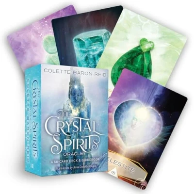 Afbeelding van The Crystal Spirits Oracle A 58Card Deck and Guidebook