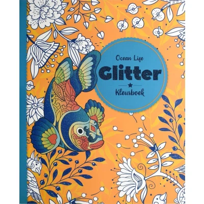 Afbeelding van Glitter kleurboek ocean life 319144