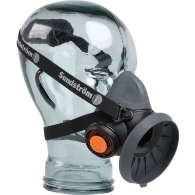 Afbeelding van Sundström SR 900 Halfmask 07020038 Oranje/Zwart/Blauw