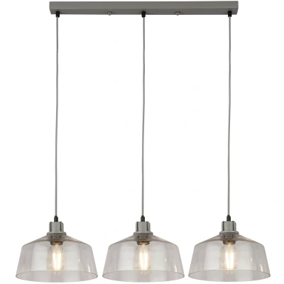 Afbeelding van Searchlight Odeon Hanglamp 80 X 120 Cm Grijs