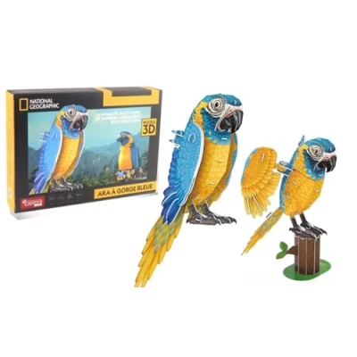 Afbeelding van EXPLORA Papegaai 3D puzzels 540212 94 stukjes Dieren Niveau 4 Zonder Lijm of Schaar Vogel Bouwspel Vanaf 8 jaar