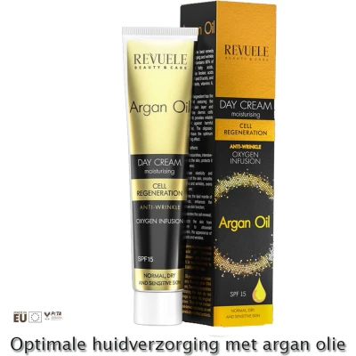 Afbeelding van Revuele Argan Oil Moisturising Face Cream Day 50ml.