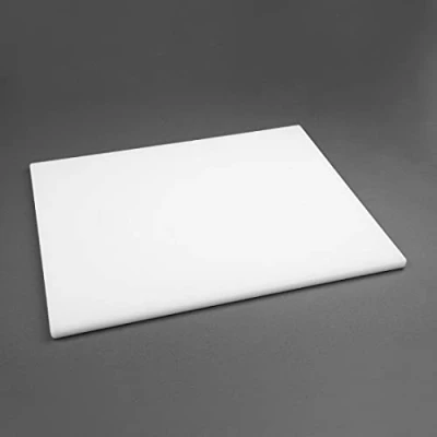 Afbeelding van Hygiplas LDPE extra dikke snijplank wit 600x450x20mm