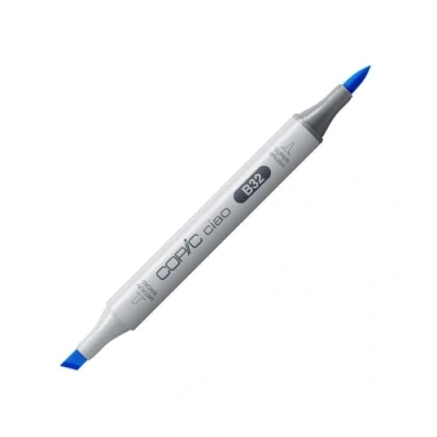 Afbeelding van COPIC Ciao B32, Pale Blue, Twin marker met medium punt en penseelpunt