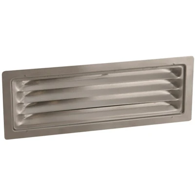 Afbeelding van Nedco Buitenrooster RVS 204x60mm