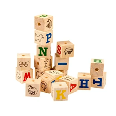 Afbeelding van Duvoplus Speelgoed Voor Dieren Knaagdier Houten Smart Cubes L 18pcs 18st